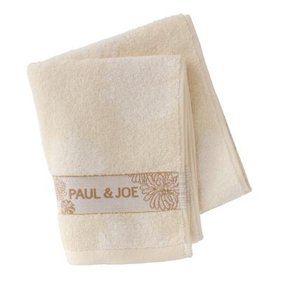 Paul & Joe Face Towel, Chrysanthemum (Ivory) [100% Cotton], Approx. 34 X 80cm, PAUL & JOE ACCESSOIRES 000441-0001-03
