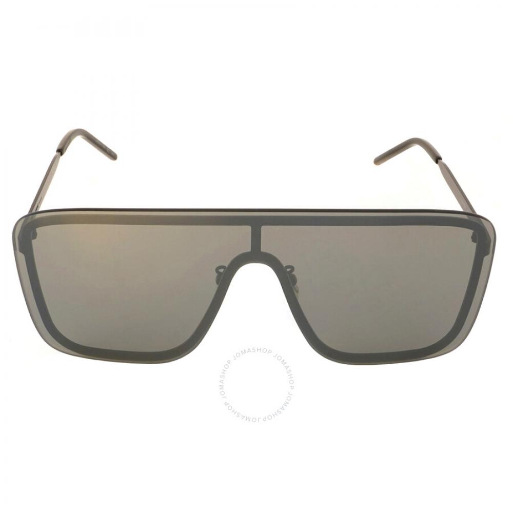 

Солнцезащитные очки унисекс Saint Laurent Silver Mirror Shield SL 364 MASK 003 99