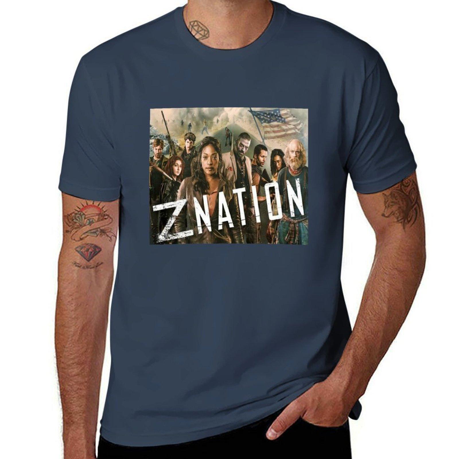 Z Nation Fanatic TShirt Minimalist Plain Crew Neck TShirt S