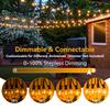 15M 30M G40 LED String Light Fairy Outdoor Light Garland Retro Wedding Backyard Decoration Garden Patio Light String