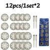 12pc/1set Diamond Cutting Disc Mini Diamond Grinding Wheel Circular Saw Blade Metal Cutting Rotary Tool Electric Grinder Parts