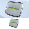 For Toyota Corolla 2014-2019 Chrome Steel Side Door Fuel Oil Tank Cap Cover Trim