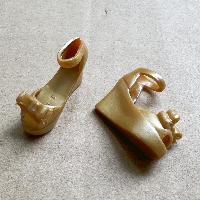 1/6 Puppenschuhe Plateau Schleifenschuhe 30cm Puppendekorationen Mädchensammlung Spielzeug DIY Spielpuppen Zubehör Schuhe