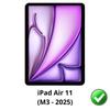 Screen Protector - PHONILLICO - iPad Air 11 (M3-2025) - Pack 2 - Heavy Duty Plastic Film - Ultra Thin