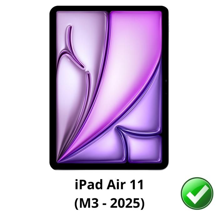 Screen Protector - PHONILLICO - iPad Air 11 (M3-2025) - Pack 2 - Heavy Duty Plastic Film - Ultra Thin