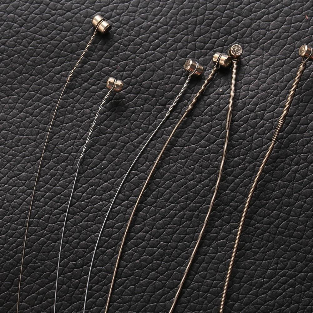 6pcs Classical Clear Steel Strings Electric Guitar Musical Accessories