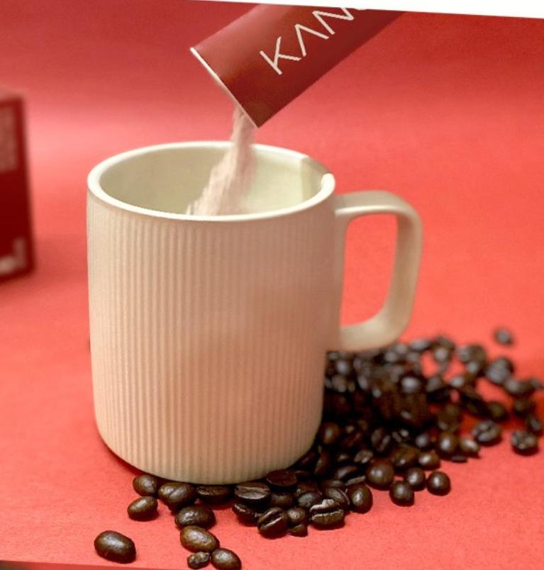 Kanu Tiramisu Latte Coffee Mix 24 Sticks – Korean Instant Coffee