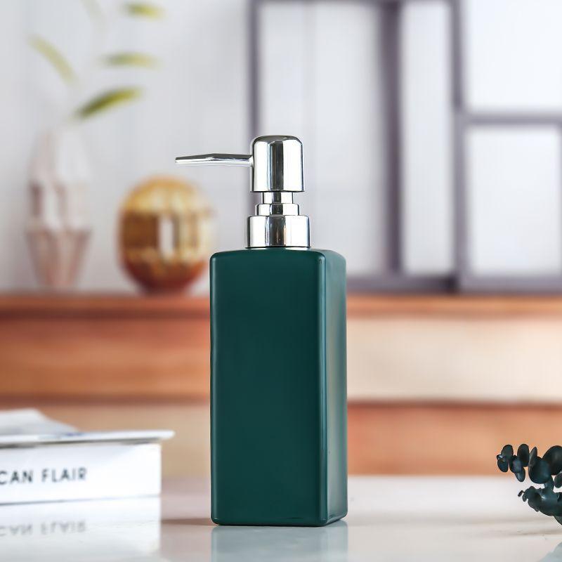 Modern Hand Sanitizer Glass Soap Container Home Hotel Make-up Remover Shampoo Collection Bottle Bathroom Decoration Accessories