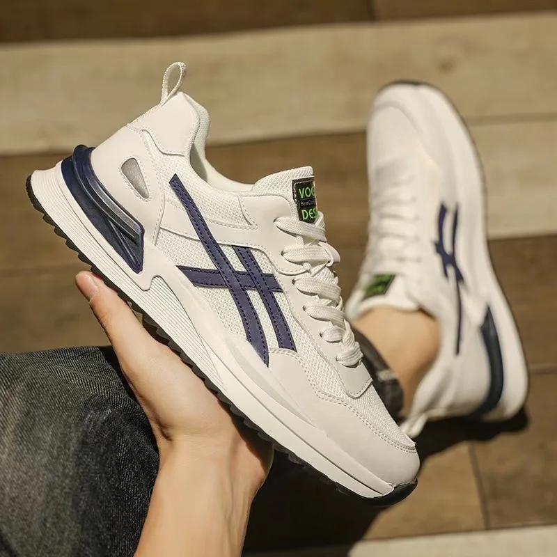 Men Shoes Sneakers Fashion Breathable Casual Shoe Lace-Up Skateboard Sports Running Shoes for Men Tennis Shoe Zapatillas Deporte