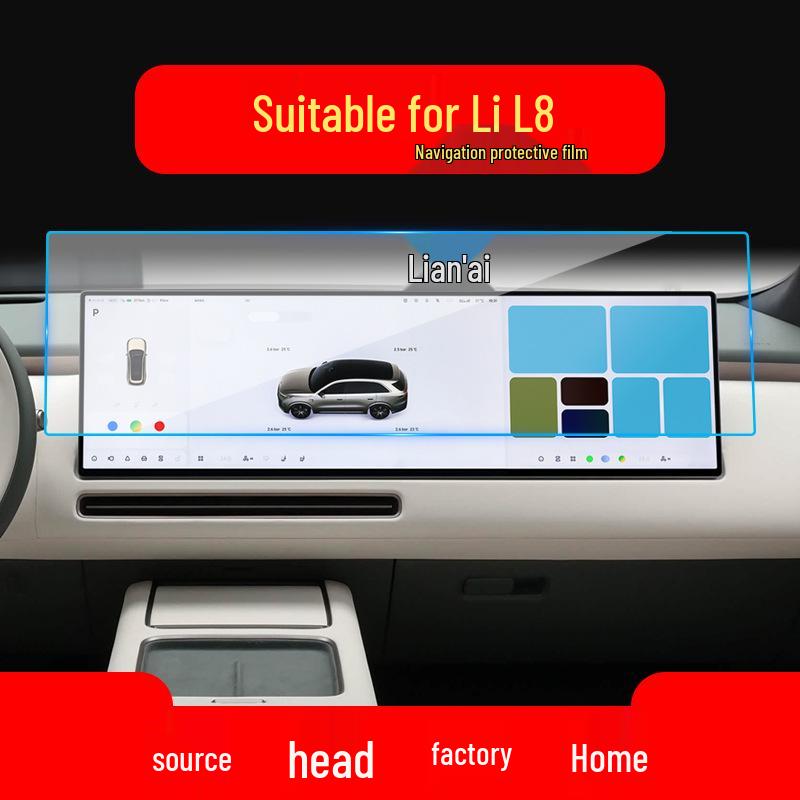 Universal 25 Model Navigation and Control Screen Protector for Car Interiors