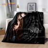 Die Twilight Saga HD-bedruckte weiche Plüschdecke, Flanelldecke, Überwurf, Decke für Wohnzimmer, Schlafzimmer, Bett, Sofa, Picknick, Abdeckung für Kinder