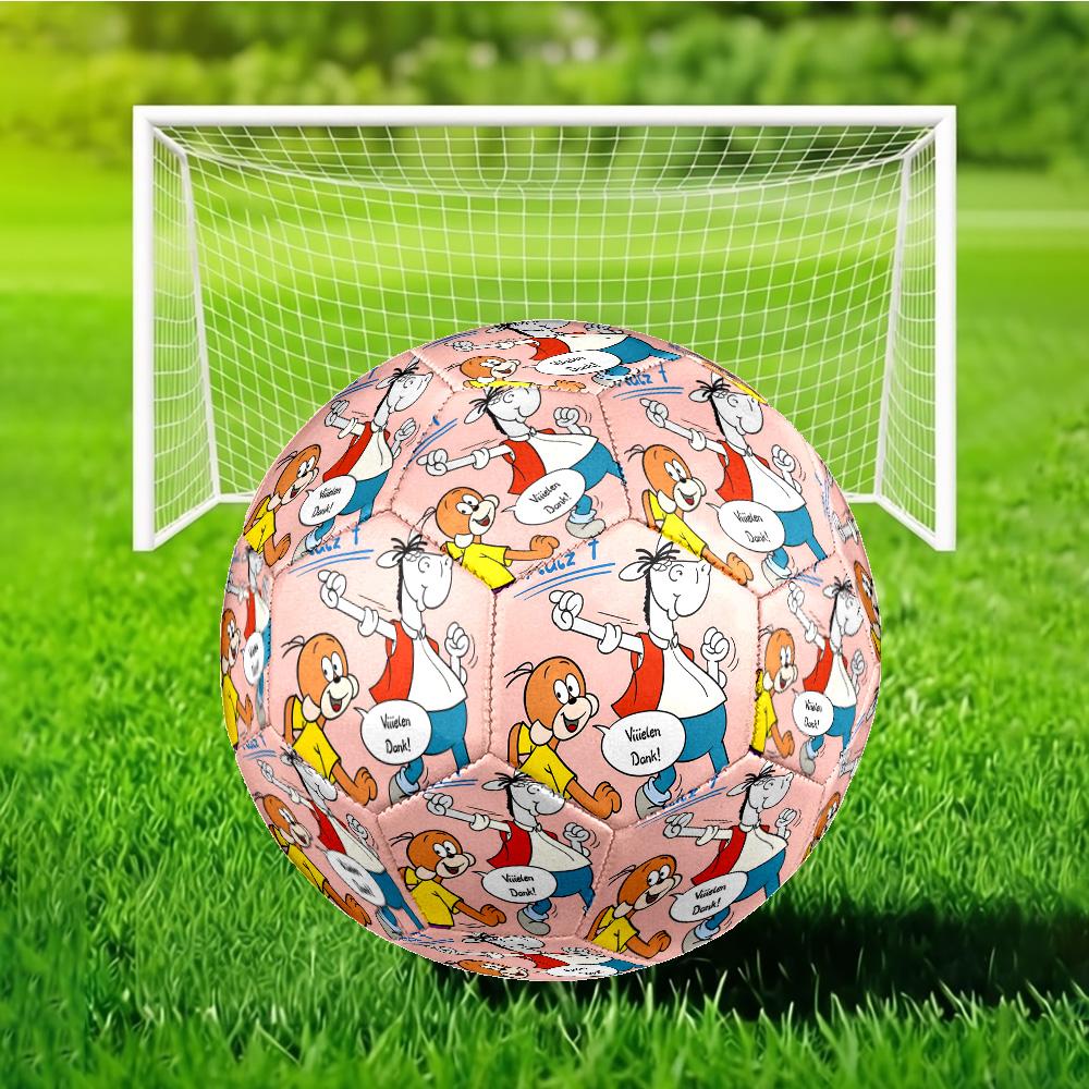 Christmas Celebration Äffle und Pferdle Soccer Ball Size 5 Soccer Ball, Machine-stitched, Durable, Suitable for Training and Matches Fan Gift