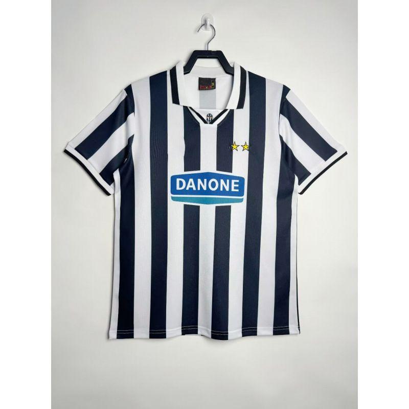 Retro Juventus Football Jerseys Short Sleeve Sports Training Men