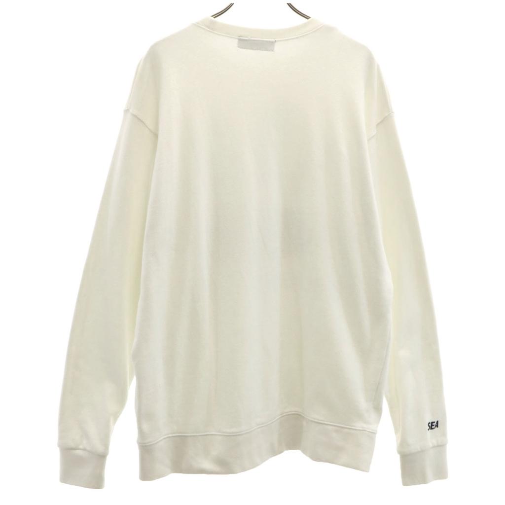 WIND AND SEA Kawasaki Brave Thunders Long sleeve trainer L off white Men's Used