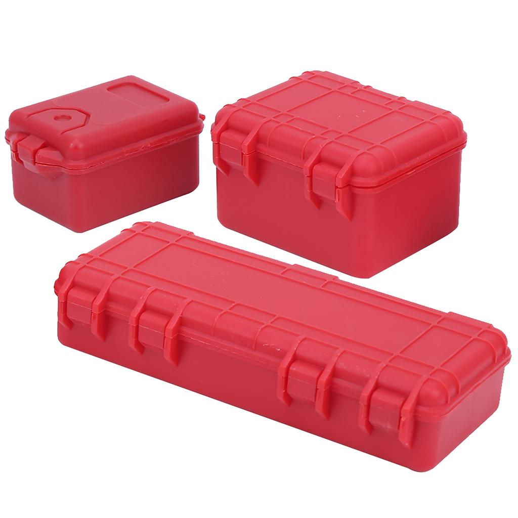 Simulated Decoration Luggage Net Suitcase Fuel Tanks Kit for 1/8 1/10 Model Crawler RC Car