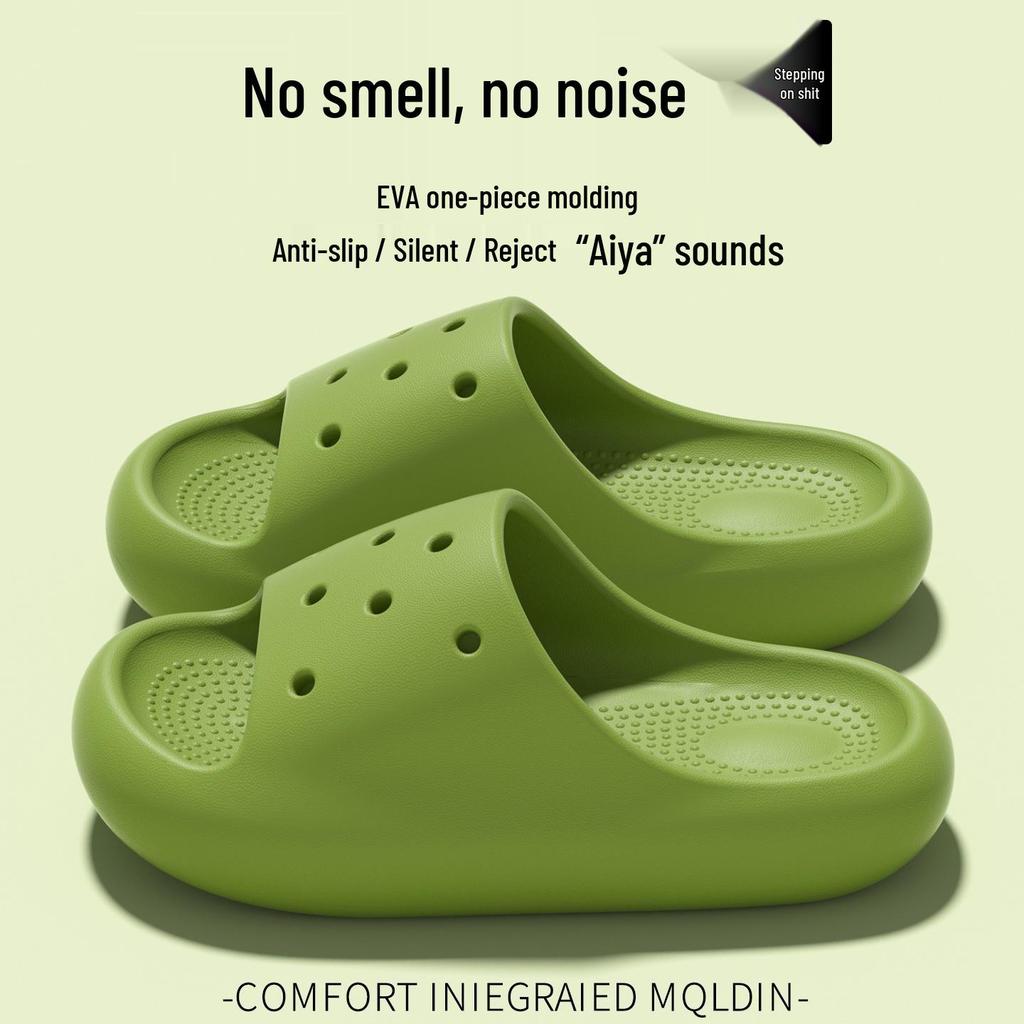 Boys' and Girls' Thick-Soled Slippers, Summer Parent-Child Style for Home and Bath, Medium To Large Sizes