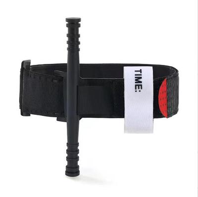 Tactical Hemostatic Waist Bag with Single-Handed CAT Tourniquet for Outdoor First Aid.