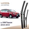 For Volkswagen VW Touran 2010-2015 2011 2012 Wiper Front & Rear Wiper Blades Windshield Windscreen Window Brushes 24"+18"+14"