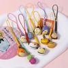 Chinese Zodiac Bell Mobile Phone Keychain Handmade Diy Bracelet Animal Series Cartoon Phone Strap Pet Mobile Phone Bell Lanyard