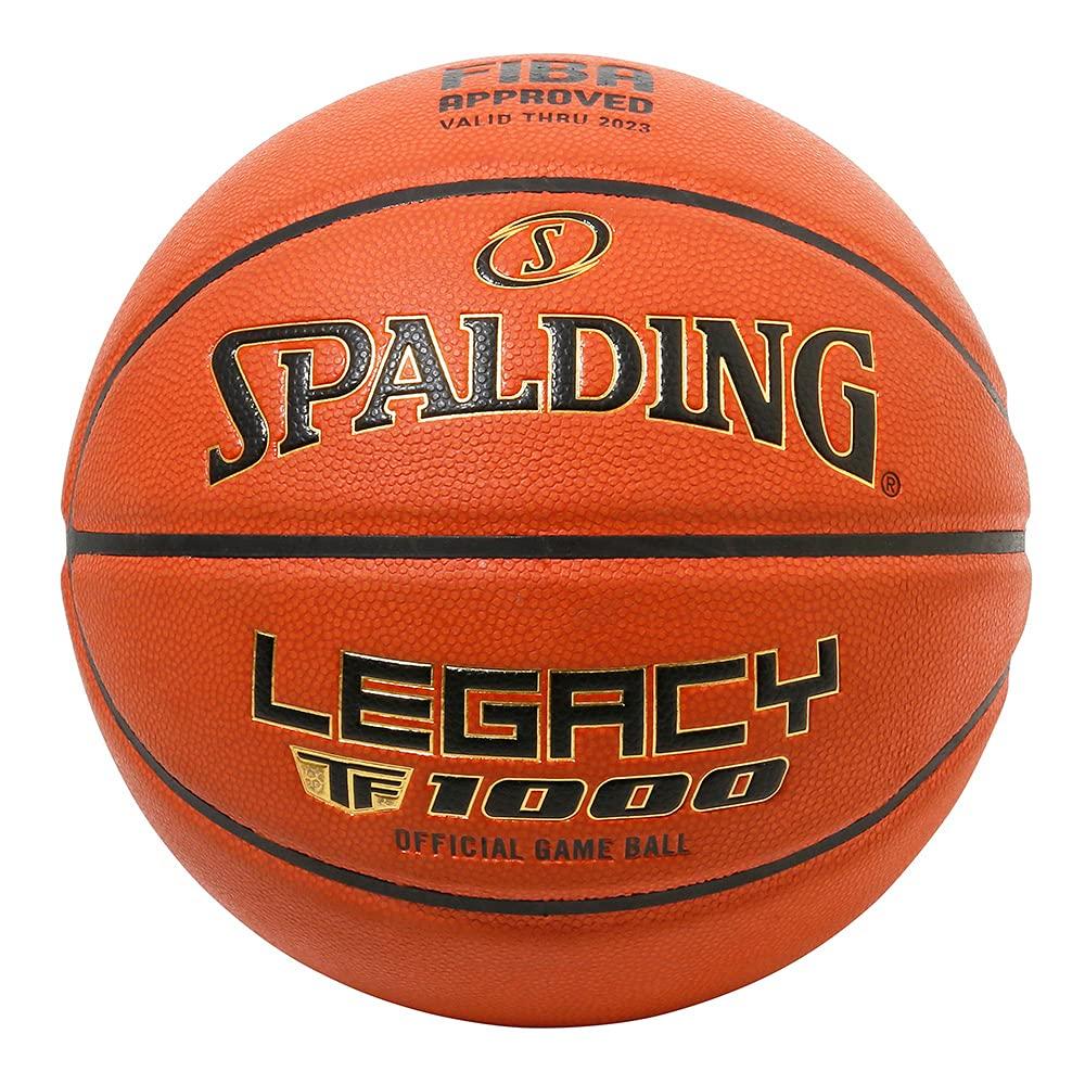 Spalding Legacy TF-1000 Basketball, FIBA/JBA Official Ball, Size 7, 77-084J, Brown