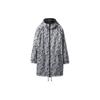 Adidas AW Logo Print Shell Parka White/Black/Black Unisex Streetwear CW3368