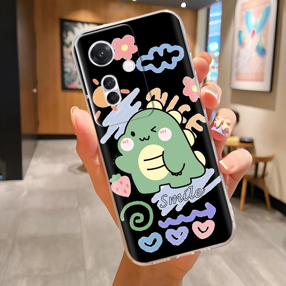 For Oppo Reno 11F F25 Pro Case Lovely Flower Patterns Soft TPU Clear Silicone Bumper For Oppo Reno11F F25Pro Phone Cases Coque