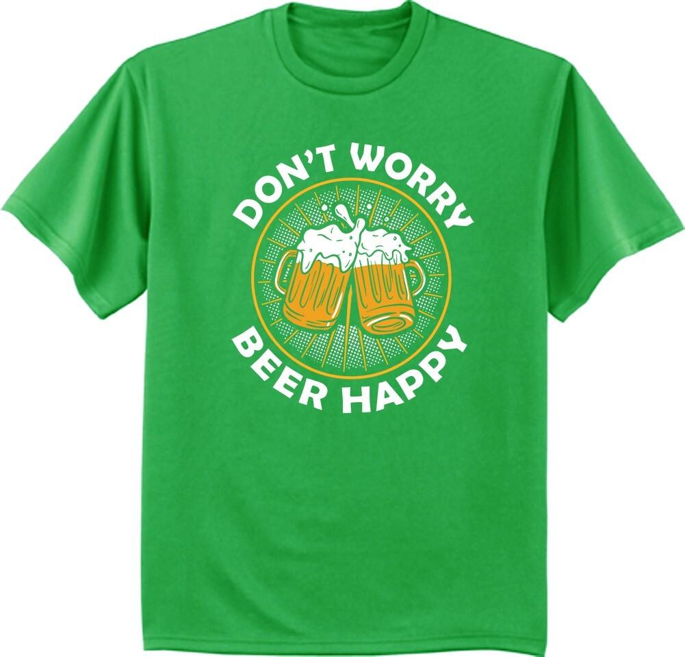 Funny St Patricks Day Shirt Mens Graphic Tees Clothing Accessories Beer Happy