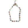 Color Beaded Small Flower Necklace Women'S Summer Temperament Collarbone Chain Versatile Girlfriend Neck Chain