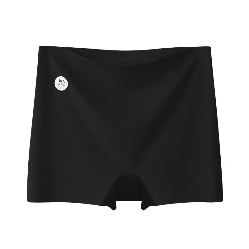 

Женские шорты-боксеры большого размера из ледяного шелка, бесшовные, антибактериальные, предотвращающие просвечивание 3XL