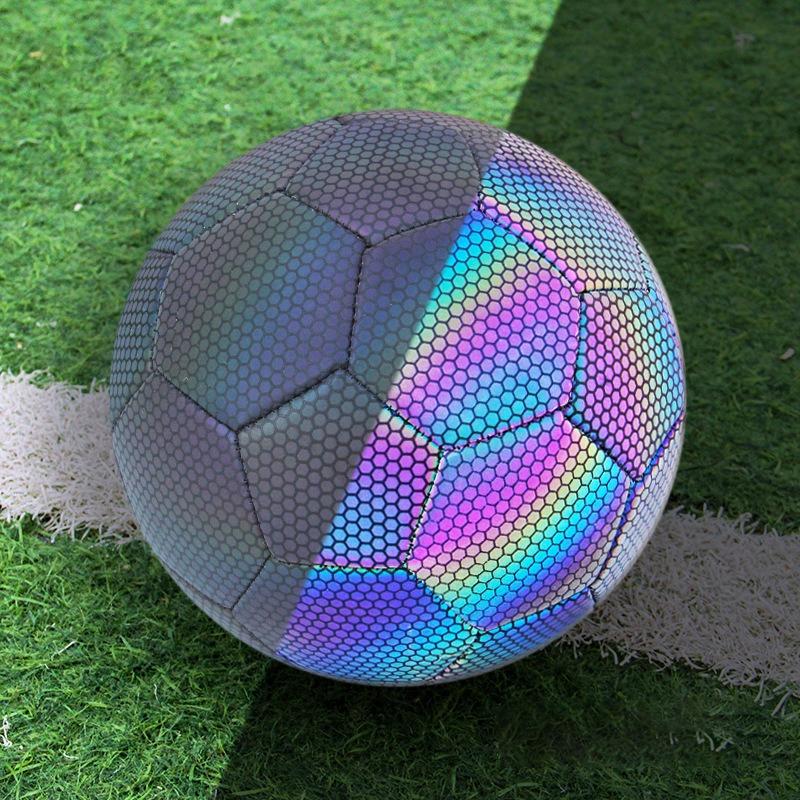 Glowing Soccer Ball Durable Football Competition Training Indoor Outdoor