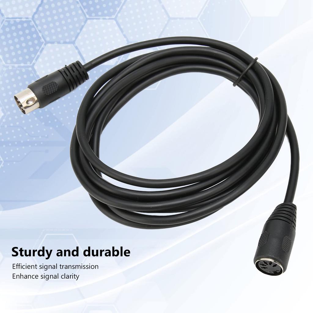 5 Pin MIDI Extension MIDI 5 Pin DIN Male To Female Keyboard Extension Cable Cord, / 9.8ft