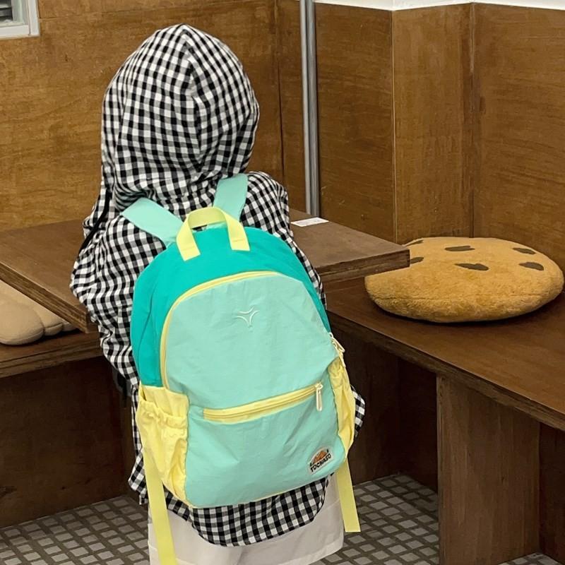 Colorful Cute And Childrens School Backpack Available In Black Green Pink And Blue