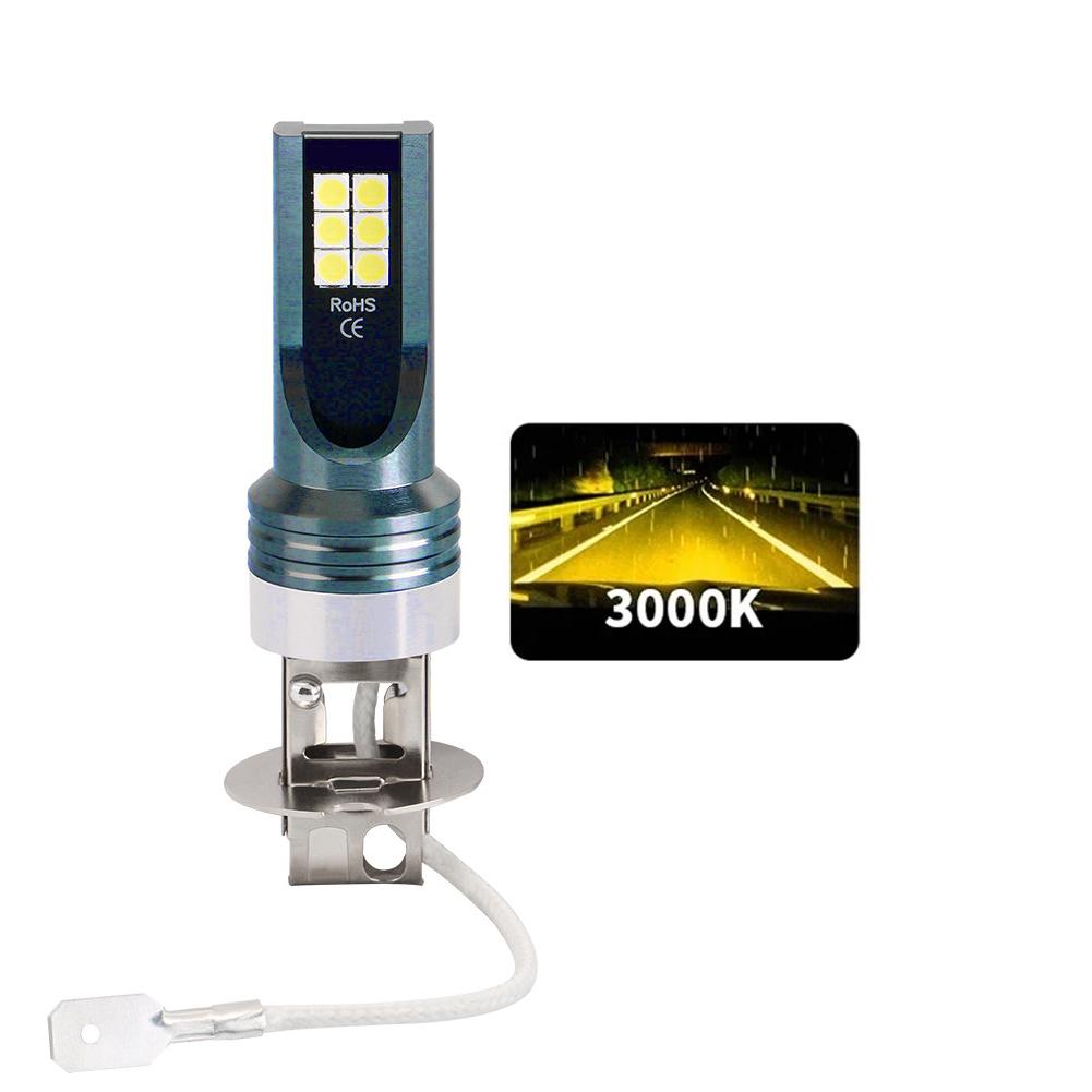 12V 6000K Car LED Headlight Fog Light Bulbs H4 H7 H11 H8 H9 H1 H3 LED 9005 9006 Hb3 Hb4 Auto Driving Running Lamps 12000LM