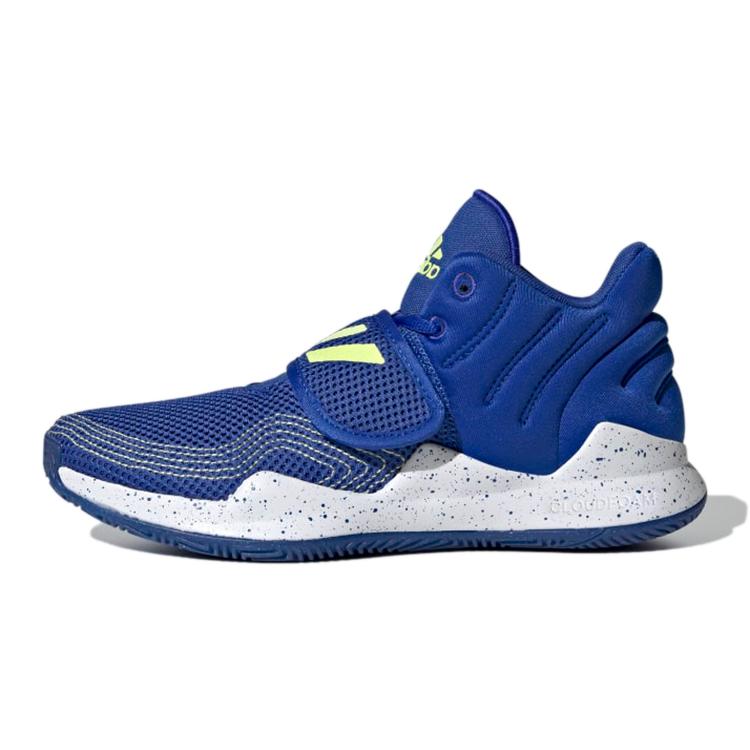 

Новые детские баскетбольные кроссовки Adidas Deep Threat Primeblue J с низким верхом, износостойкие, синие, для подростков GZ0094 36
