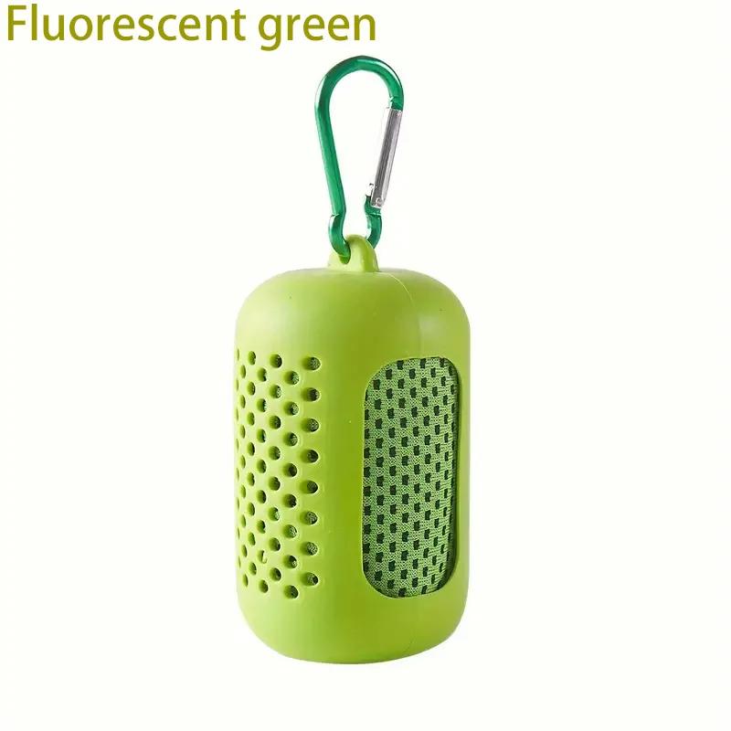 Outdoor Mikrofaser Schnelltrocknend Sport Kühlendes Eistuch Kaltes Sporttuch Fitness Kühlhandtuch Camping