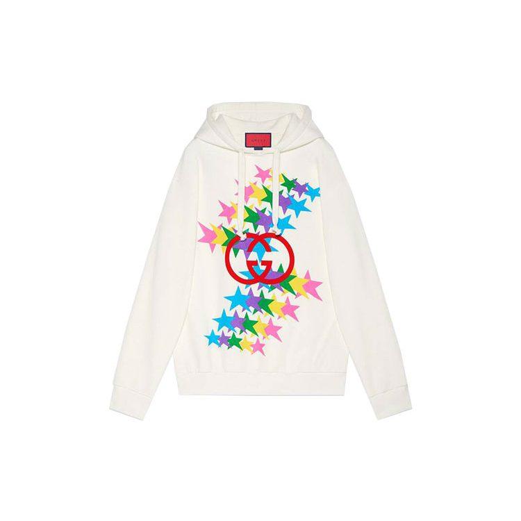 Gucci Sweatshirt Women's Ivory White 615061-XJDOU-9095