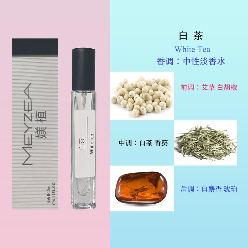 12Ml Perfume Green Encounter Cologne Men and Women Strong Fragrance Light Fragrance Stall Perfume Straight Hair