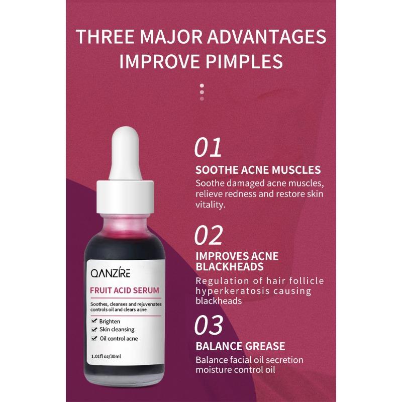 Fruit Acid Essence Hydrating and Moisturizing Facial Essence Solution