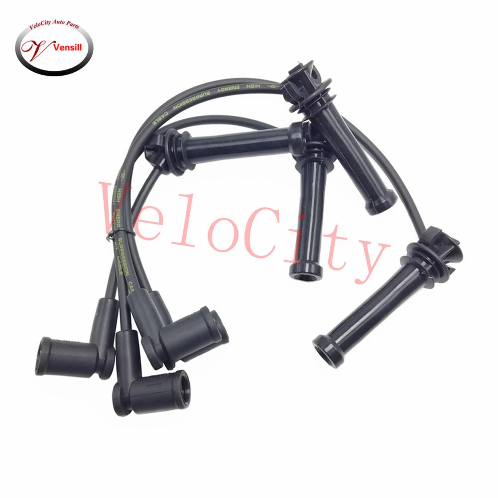 Spark Plug Wire Set Fits For Mazda 6 MPV Atenza Tribute Escape 1.8L 2.0L Part No# L813-18-140B L813-18-140C