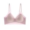 Traceless Ice Silk Anti-sagging Ultra-thin Model with Sub-breasts, No Steel Ring, Bra, Beautiful Back -