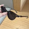 European and American retro rice nail round sunglasses women's sunshade small frame sunglasses fashion street shot glasses r