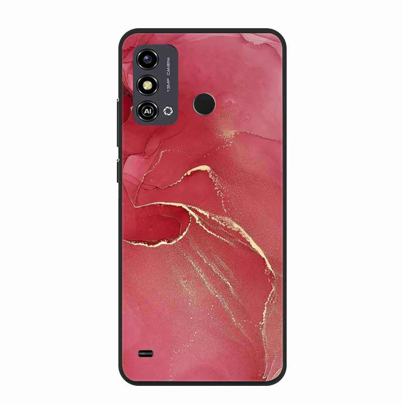 For ZTE Blade A53 Case Marble TPU Silicone Soft Back Cover Cases for ZTE Blade A53 A 53 Para 6.52" Cute Mica Painting New Coque