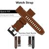 Leather Watch Band 26mm Easy Change Strap Smartwatch Accessories Easyfit Wriststrap Comfortable Wear for Smartwatches