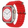 Strap for Apple Watch Series Ultra 8 7 6 3 Se 5 4 3 2 1 49mm 44mm 40mm 45mm 41mm 42mm 38mm Ocean Silicone Sport Watch Band