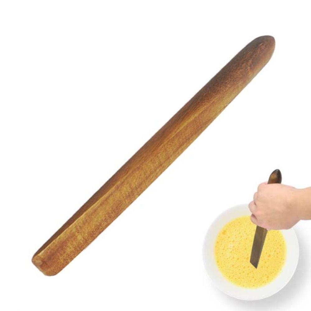 Handheld Dough Mixer Wooden Sourdough Mixing Stick Household Egg Beater  Butter