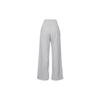 Nike High-Waisted Knit Wide-Leg Sports Pants Women Bottoms Grey FZ7208-063