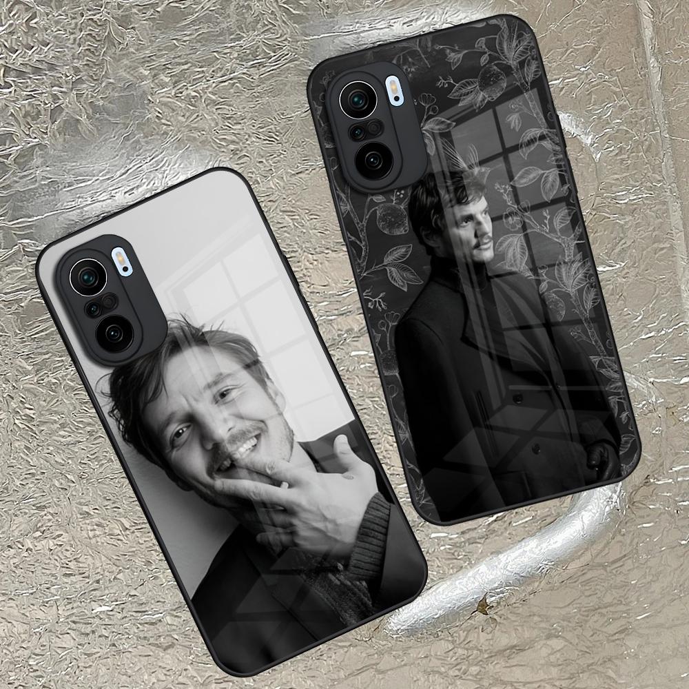 Pedro Pascal Collage Pics Phone Case for Xiaomi Redmi Note 14 13 12 11 Ultra Pro Lite 5G toughened glass Cover
