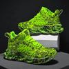 Fashion Chunky Male Sneakers Platform Men Shoes Trend Breathable Casual Shoes Light Running Shoes for Men 2024 New Print Tenis Masculino