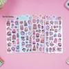 Demon Hunter Rainbow 3D Cartoon Stickers for Kids