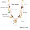Fashion Pearl Necklace Natural Freshwater Pearl Bead Crystal Pendant Necklace  Travel